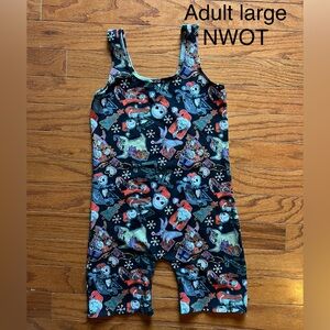 Wild Rich Kids, Disney Nightmare Before Christmas Romper, Adult Large